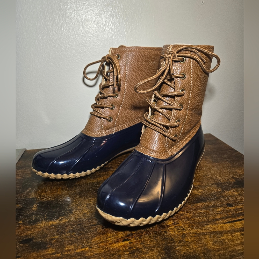 JBU by Jambu Maplewood Waterproof Duck Boots/Rain Boots Size 7M